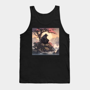 Japanese Black Bear Tank Top